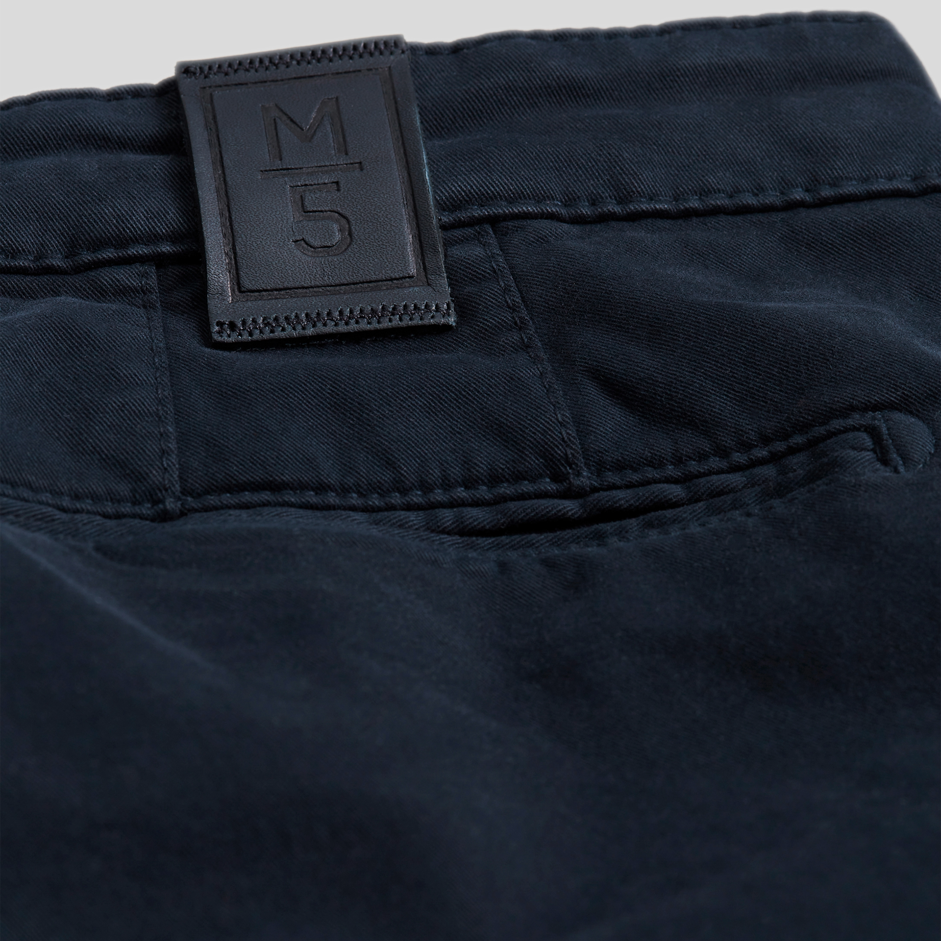 M5 by Meyer Slim Fit Chinos - Navy