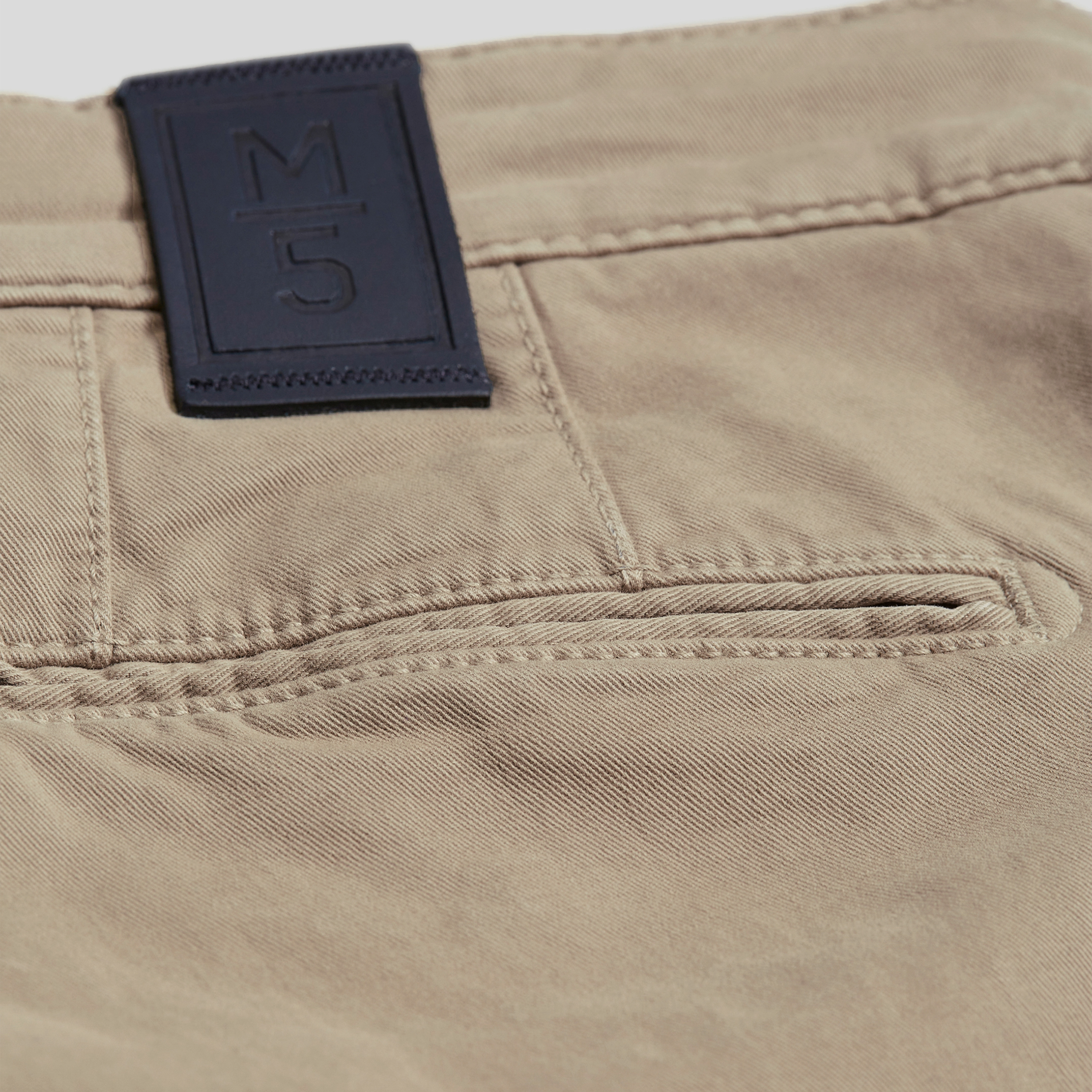 M5 by Meyer Slim Fit Chinos - Beige