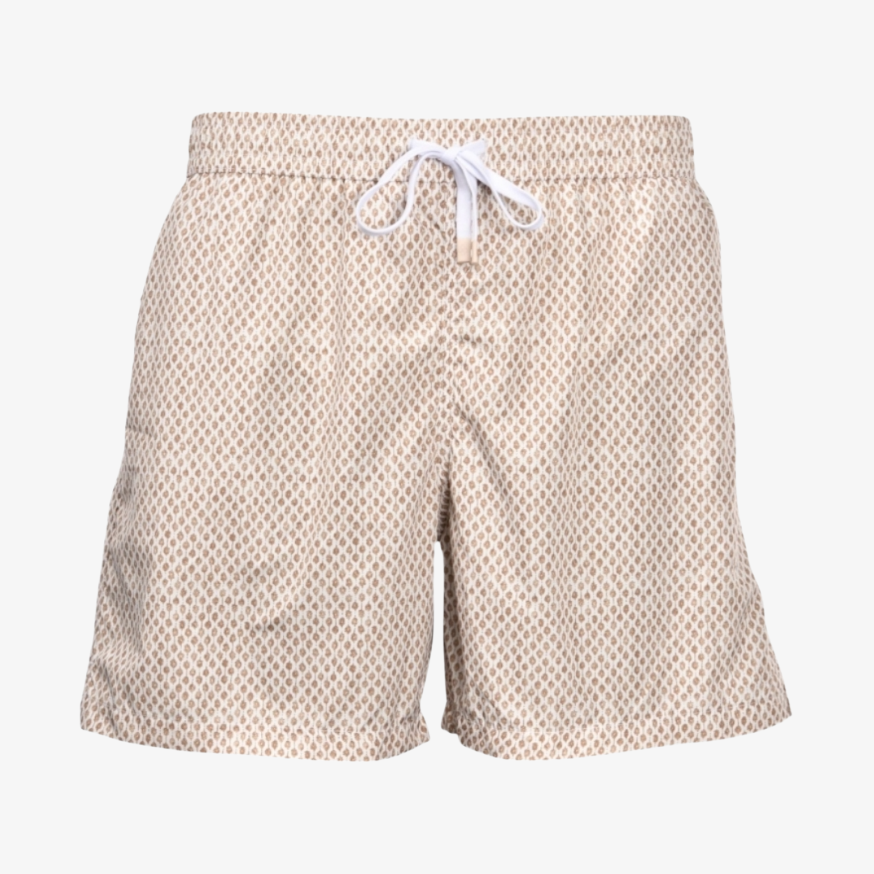 Gran Sasso Printed Swim Shorts - Brown