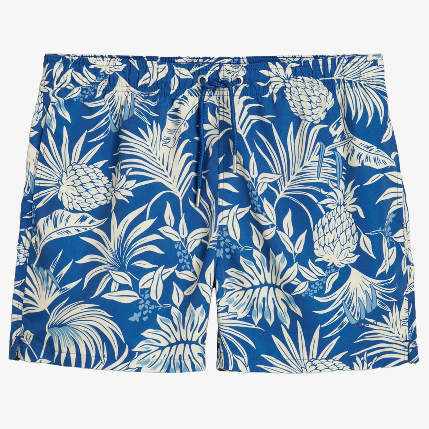 Gant Tropical Print Swim Shorts - Rich Blue