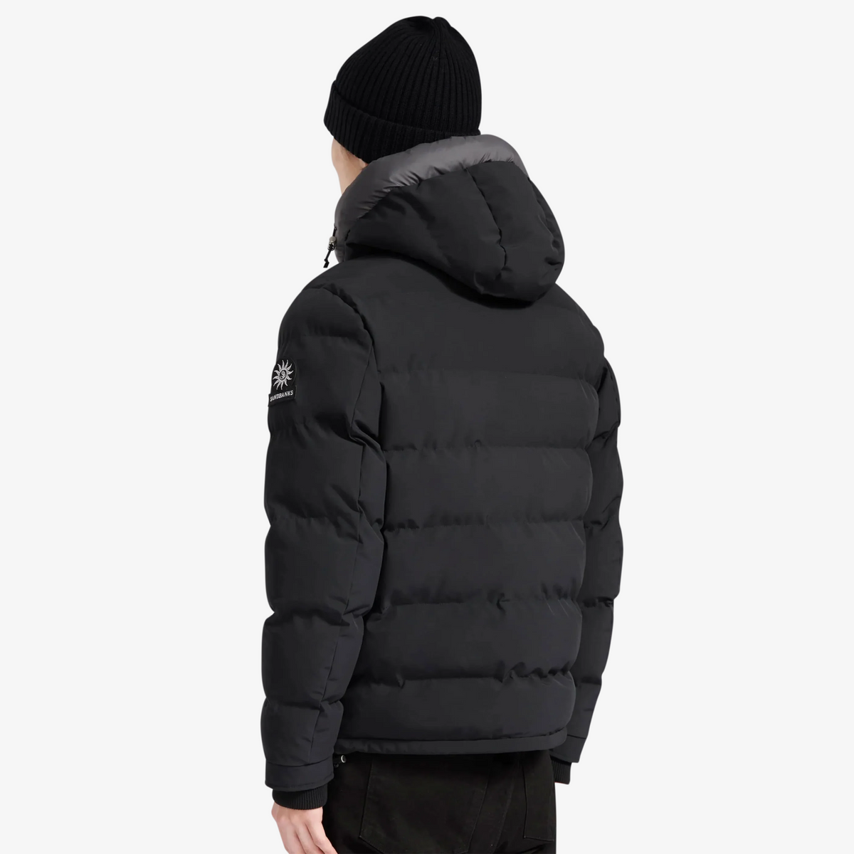 Sandbanks Banks Puffer Jacket - Black