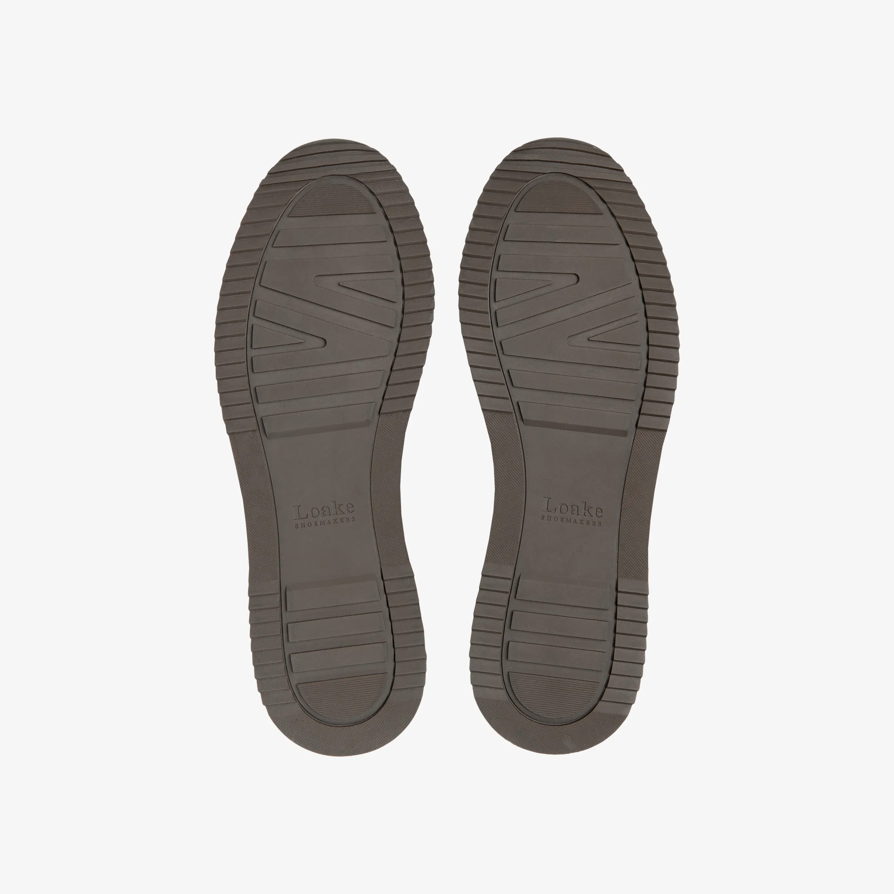 Loake Bannister Suede Trainers - Anthracite