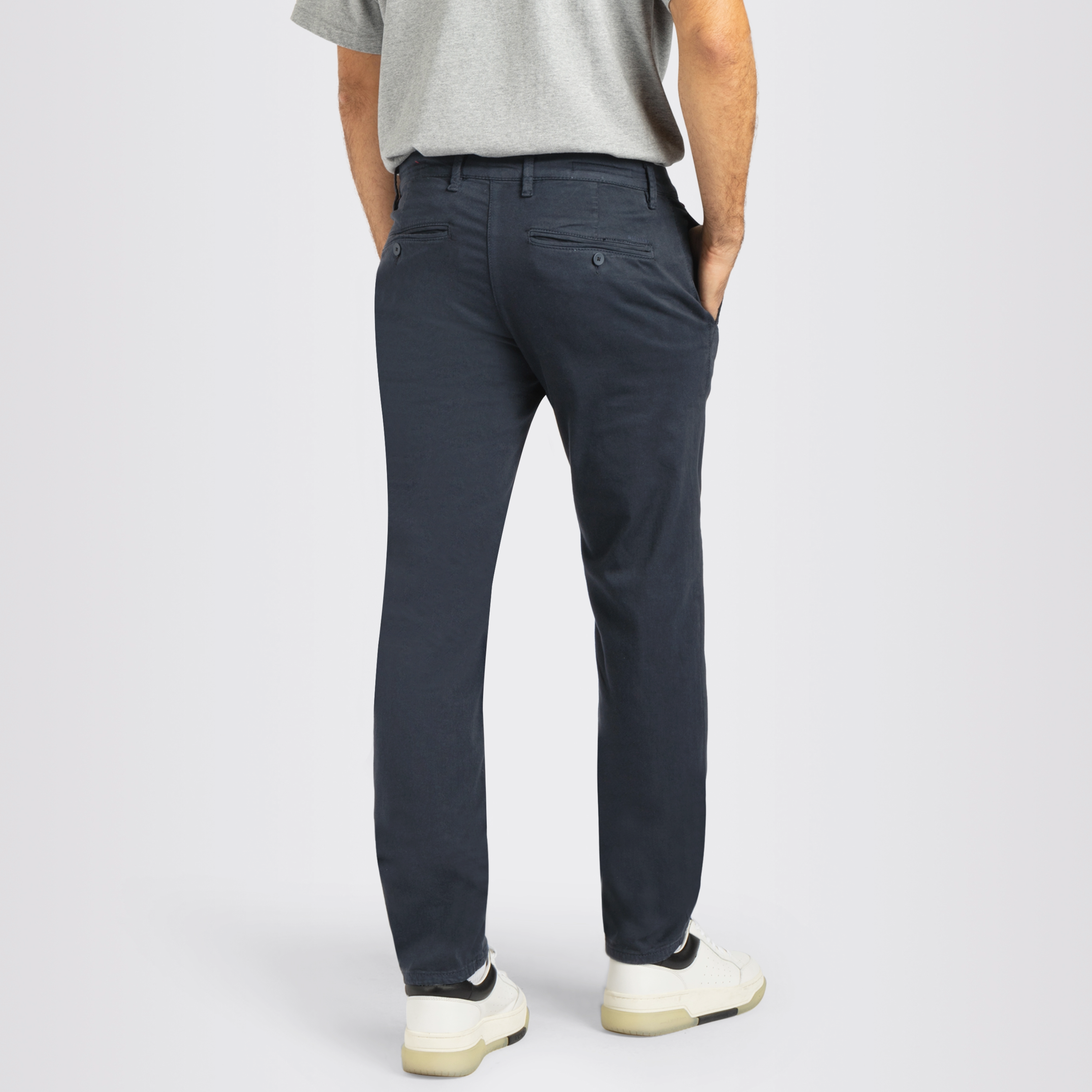 Mac Macflexx Slim Fit Driver Chinos - Navy