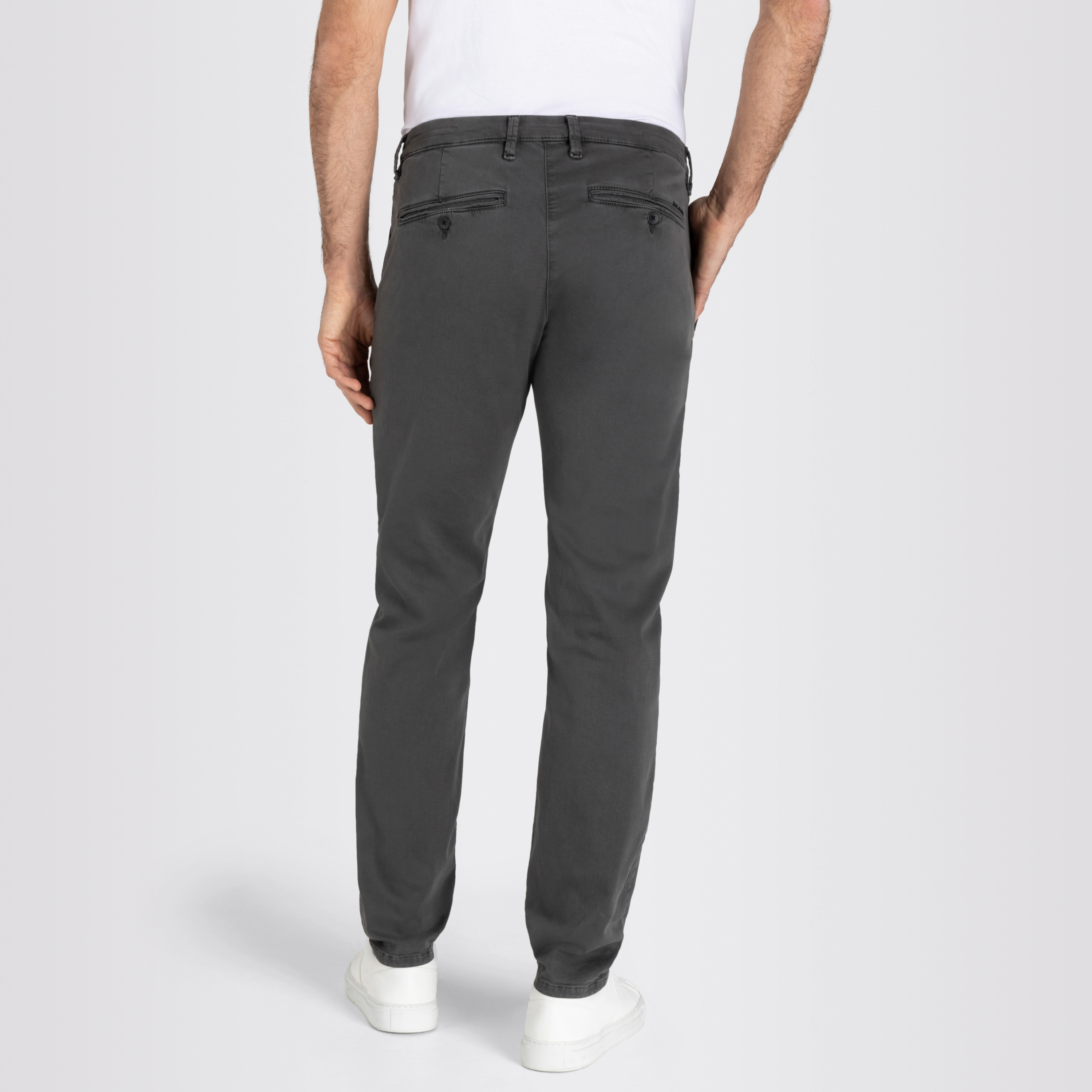 Mac Macflexx Slim Fit Driver Chinos - Grey