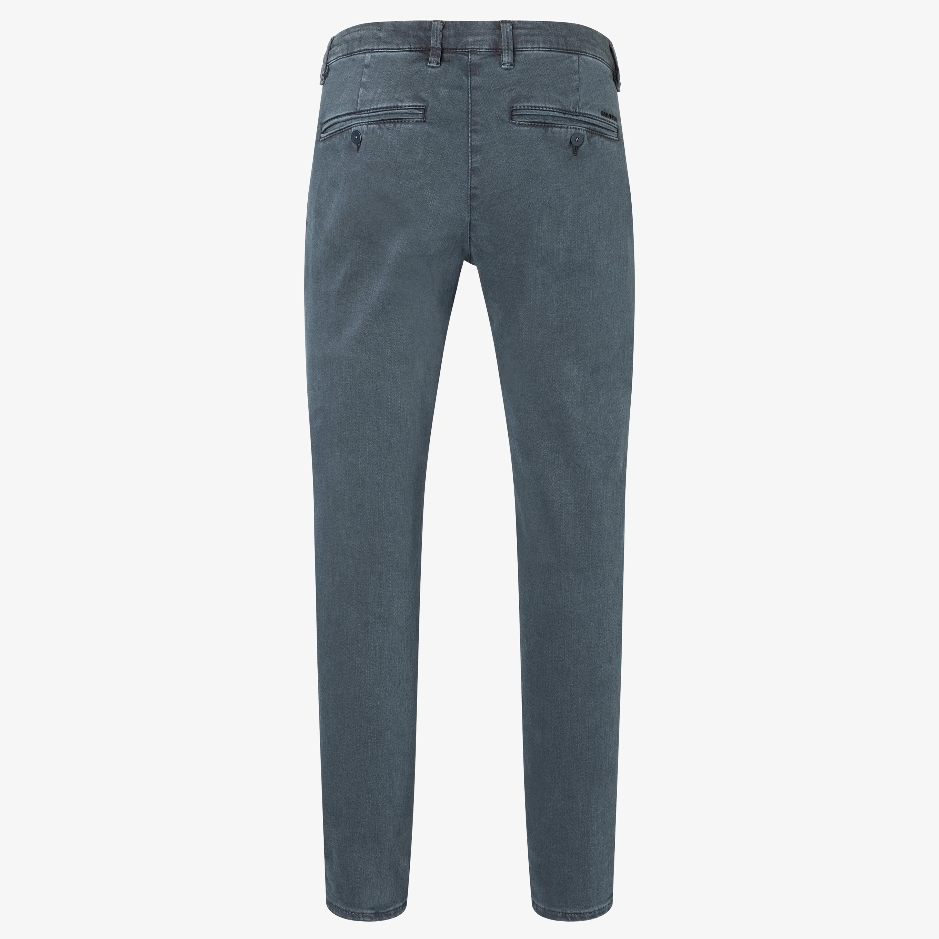 Mac Macflexx Slim Fit Driver Chinos - Blue-Grey
