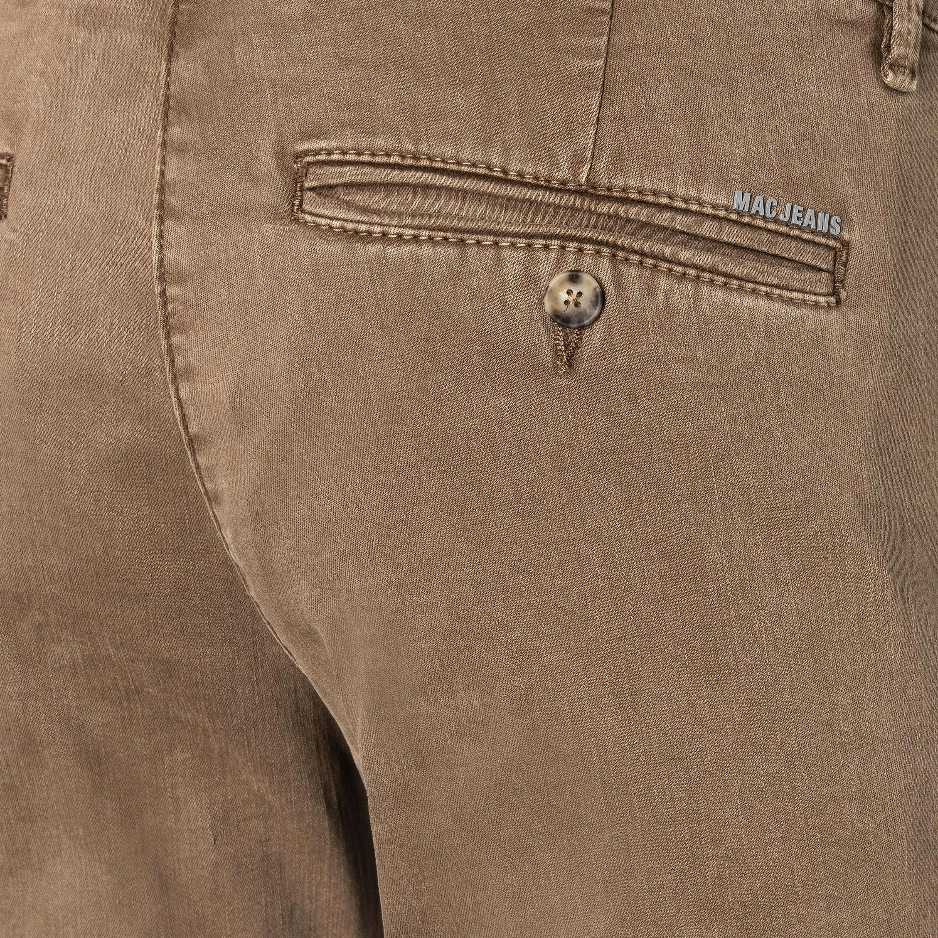 Mac Macflexx Slim Fit Driver Chinos - Hazelnut