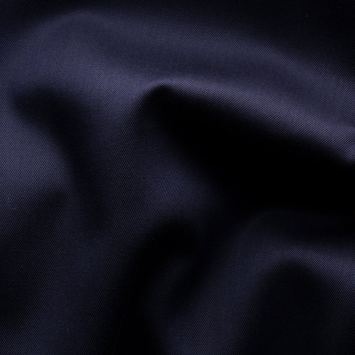 Eton Signature Twill Slim Fit Shirt with Paisley Contrast Details - Navy