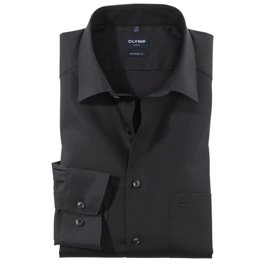 Olymp Luxor Slim Fit Shirt - Black