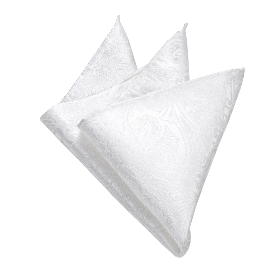 Olymp Silk Jacquard Pocket Square - Champagne