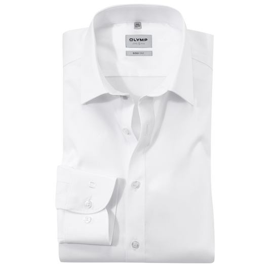 Olymp Level 5 Slim Fit Shirt - White
