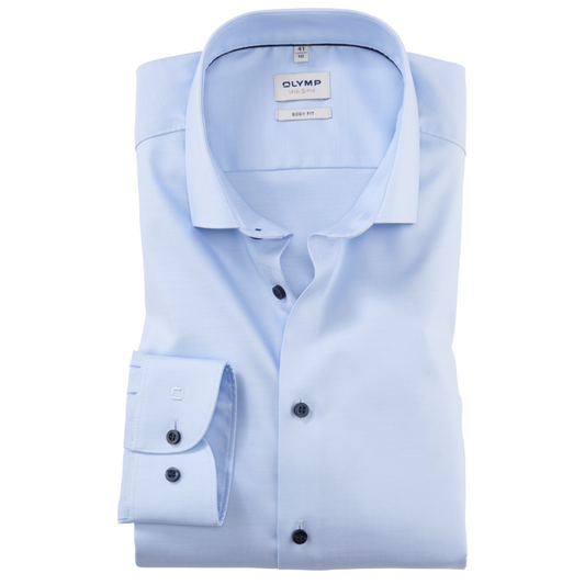 Olymp Level 5 Slim Fit Shirt - Light Blue