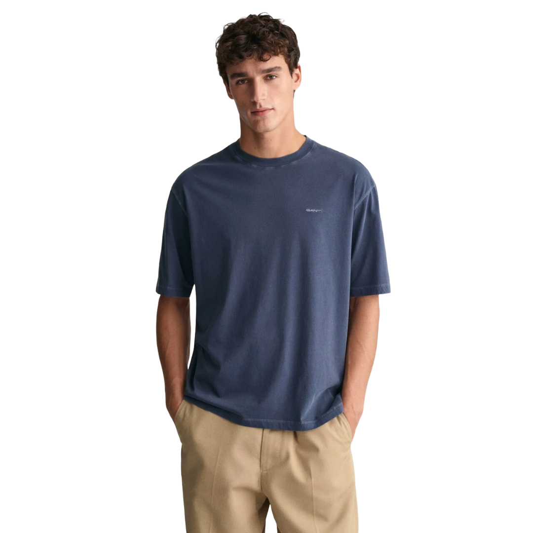 Gant Sunfaded T Shirt - Navy