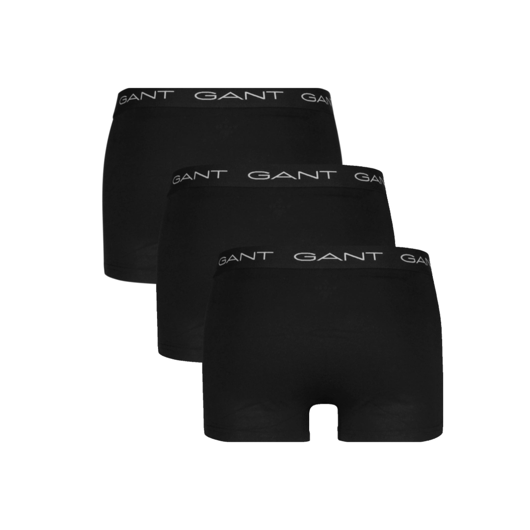Gant 3-Pack Trunks - Black