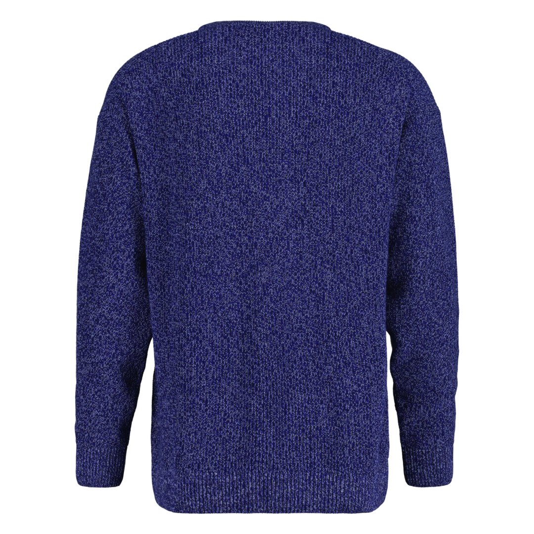 Gant Twisted Yarn Crew Jumper - Navy