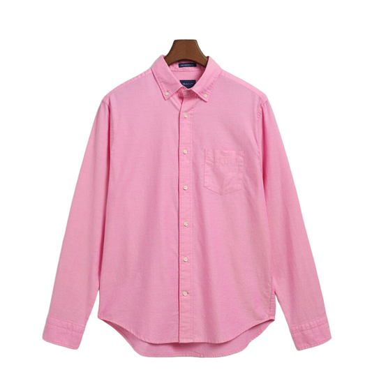 Gant Oxford Shirt Long Sleeve - Pink