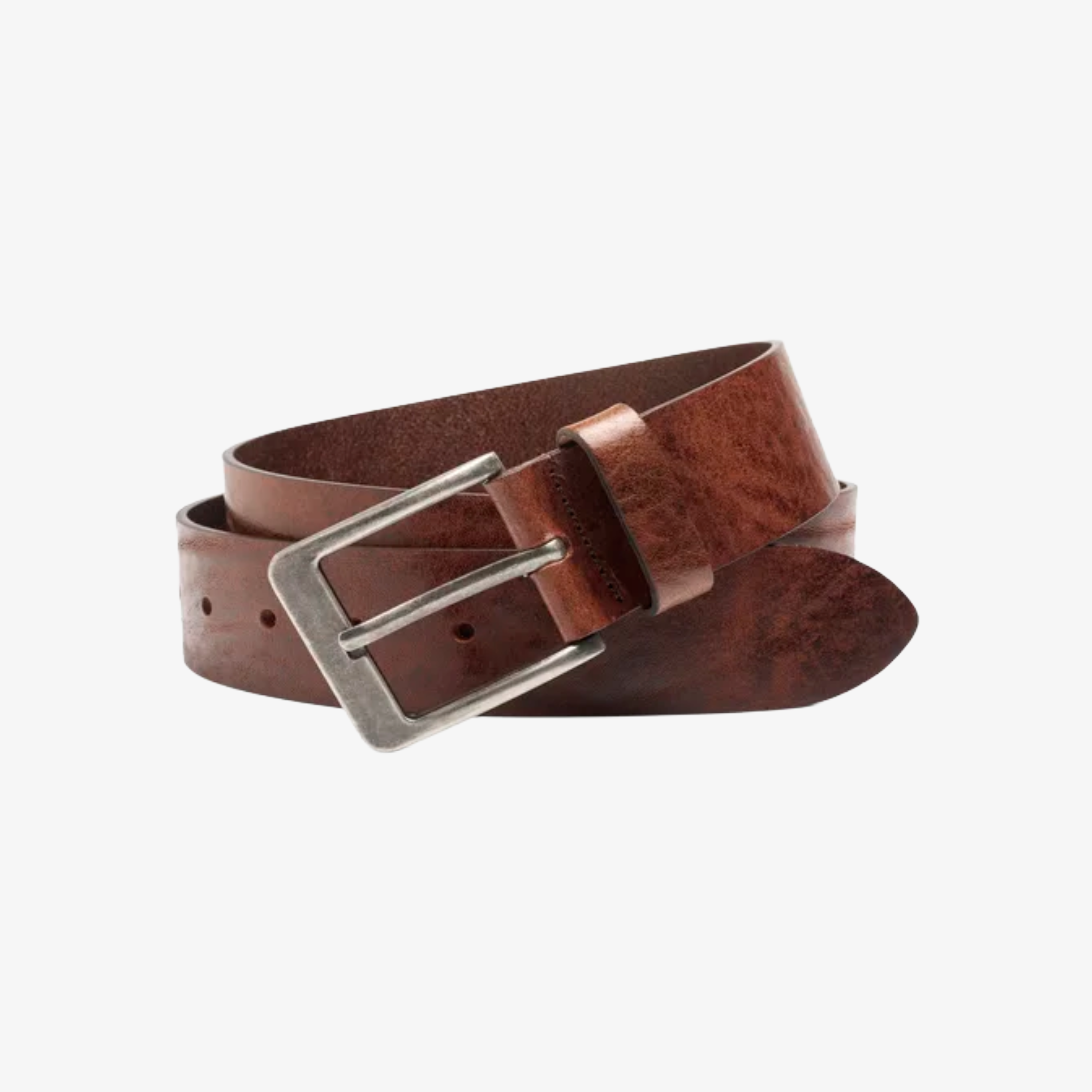 Ibex 40mm Leather Belt - Dark Brown