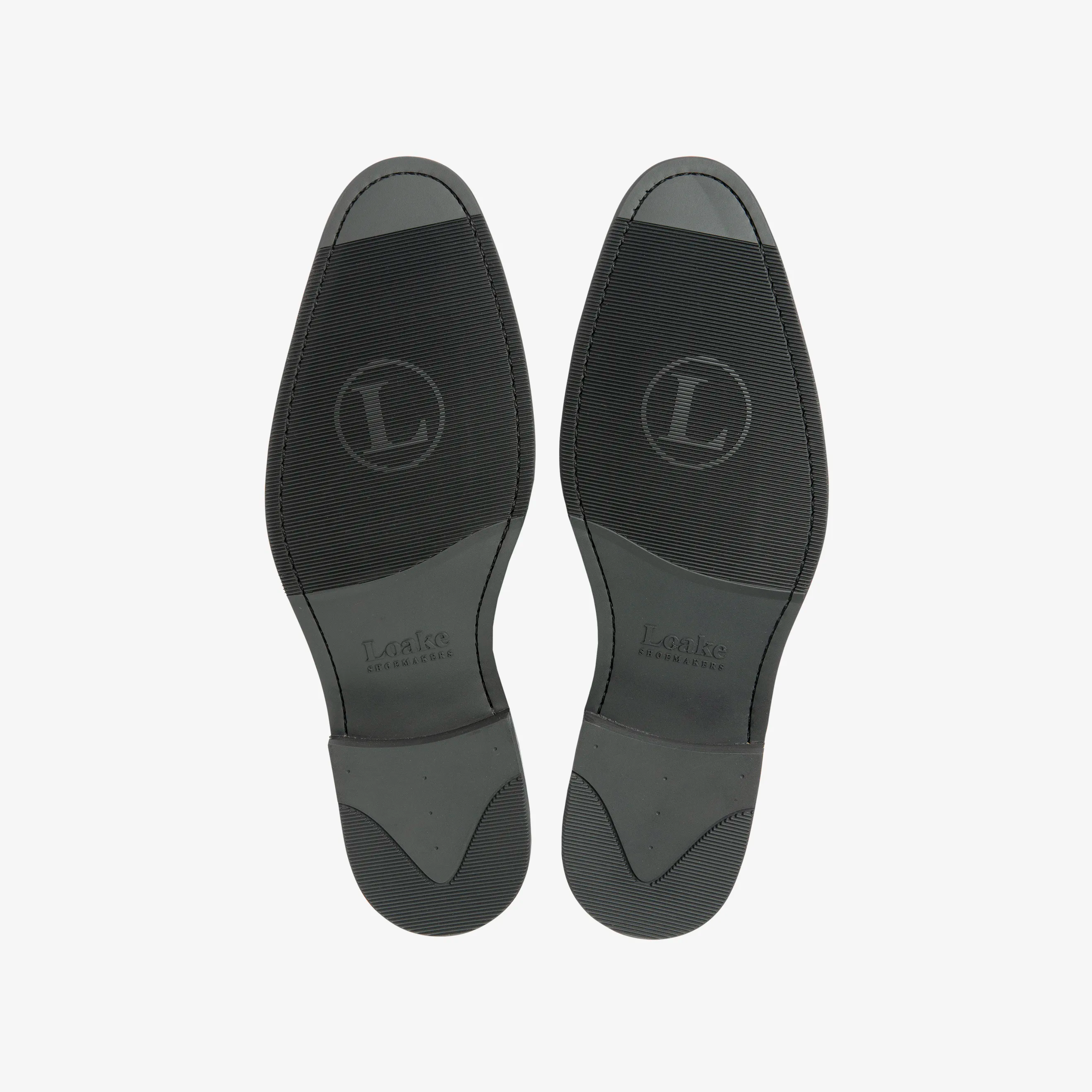 Loake Kerridge Shoes - Black Calf Leather