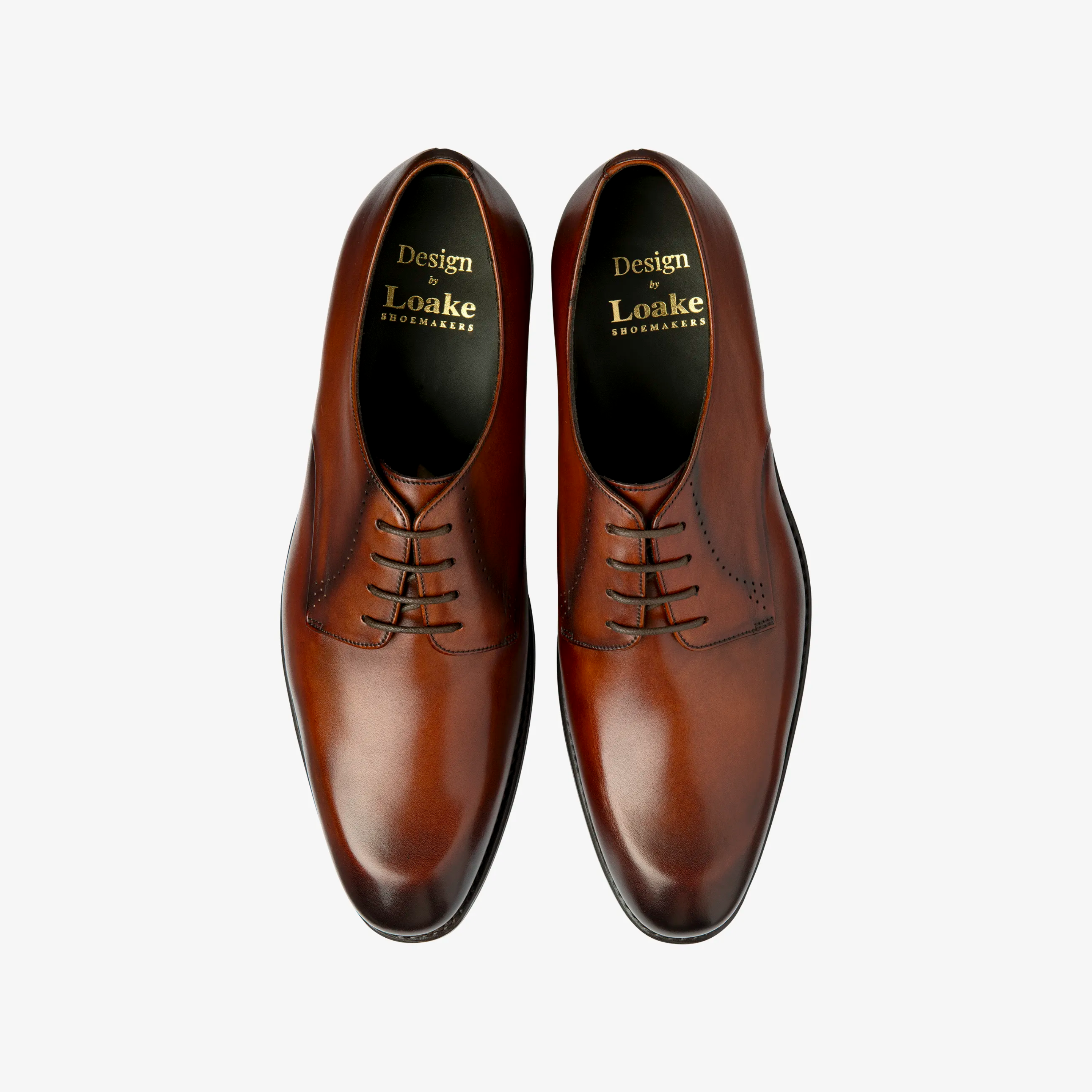 Loake Gosling Leather Brogue - Brown