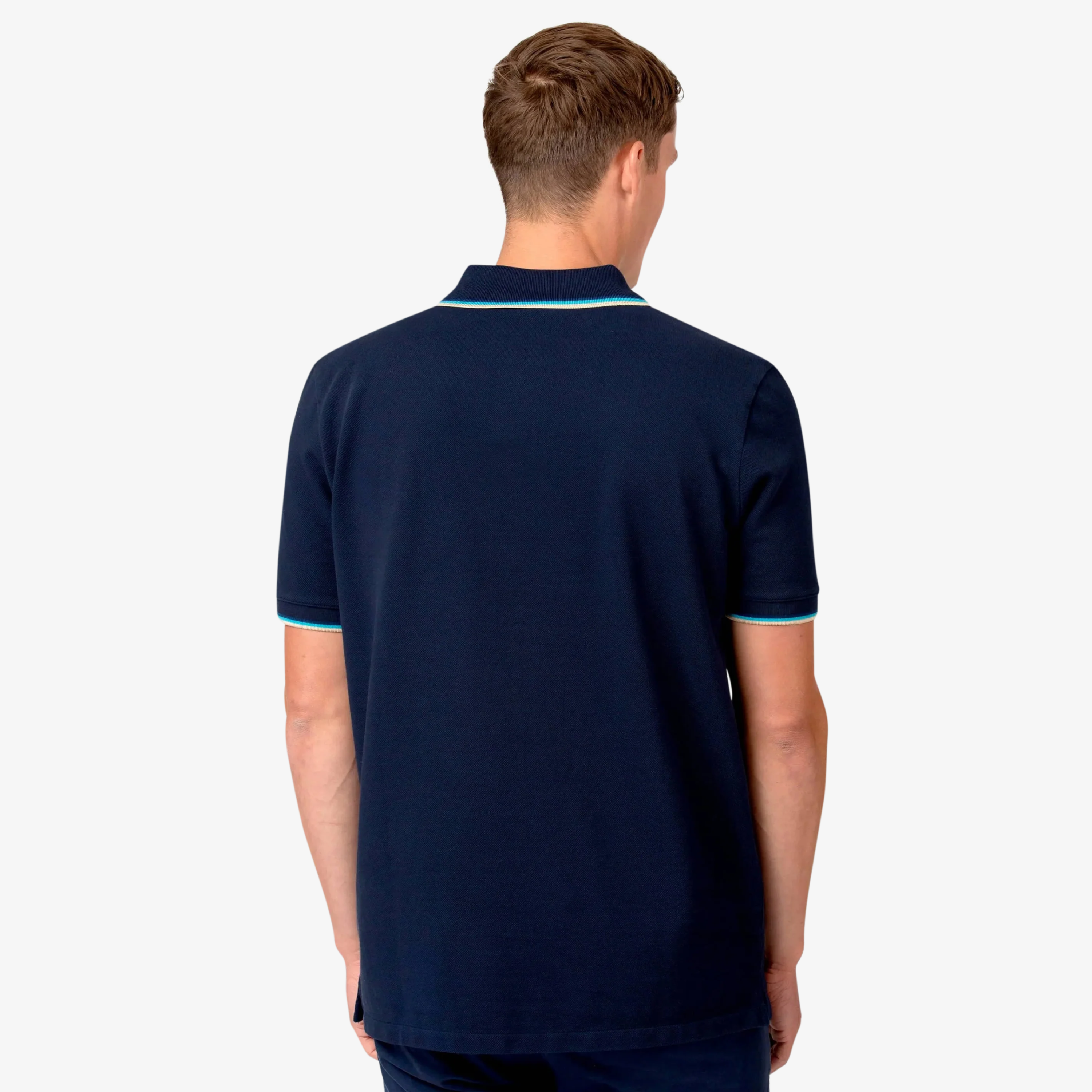 Sandbanks Badge Logo Polo Shirt - Navy