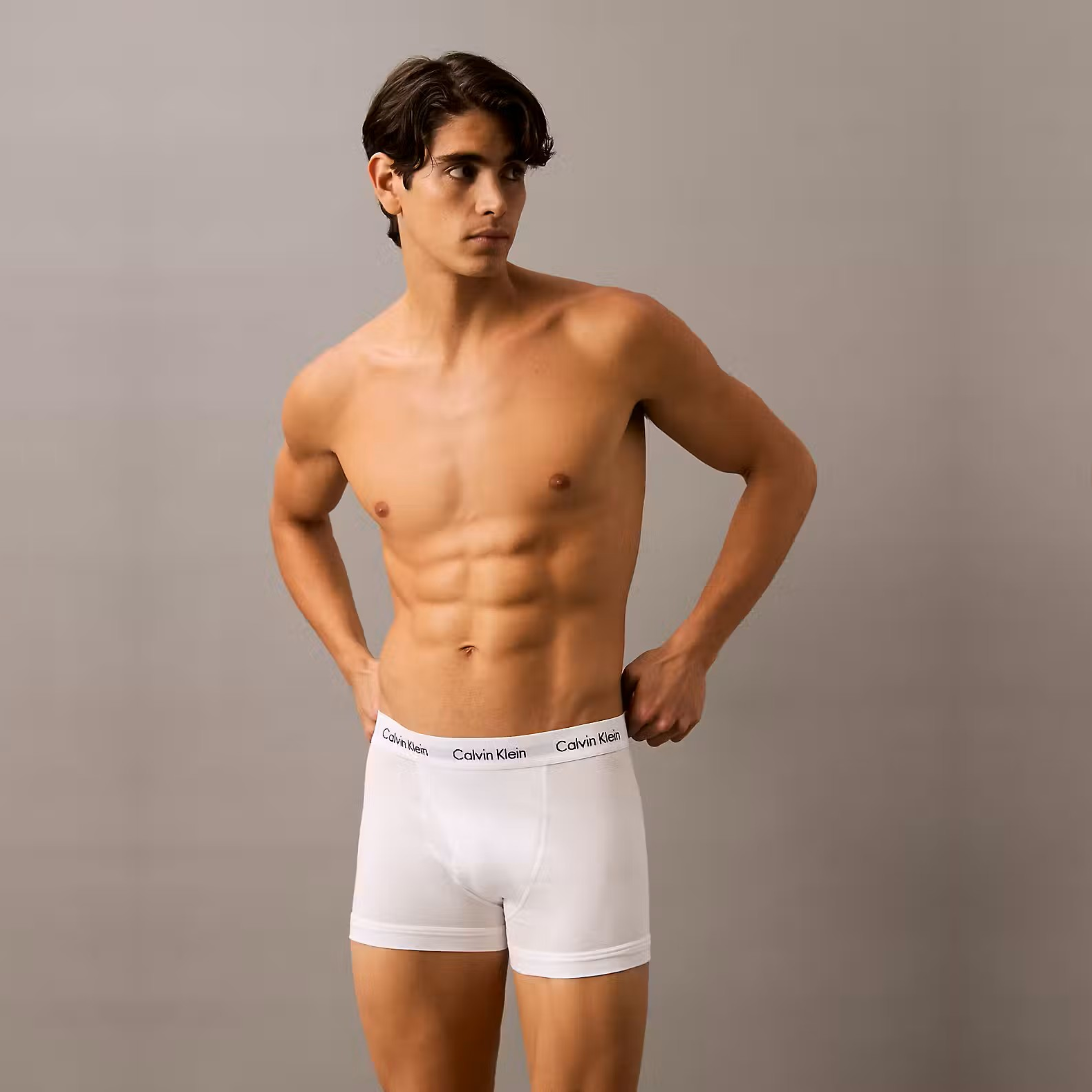 Calvin Klein Icon Relaxed Fit Trunk 3 Pack - White