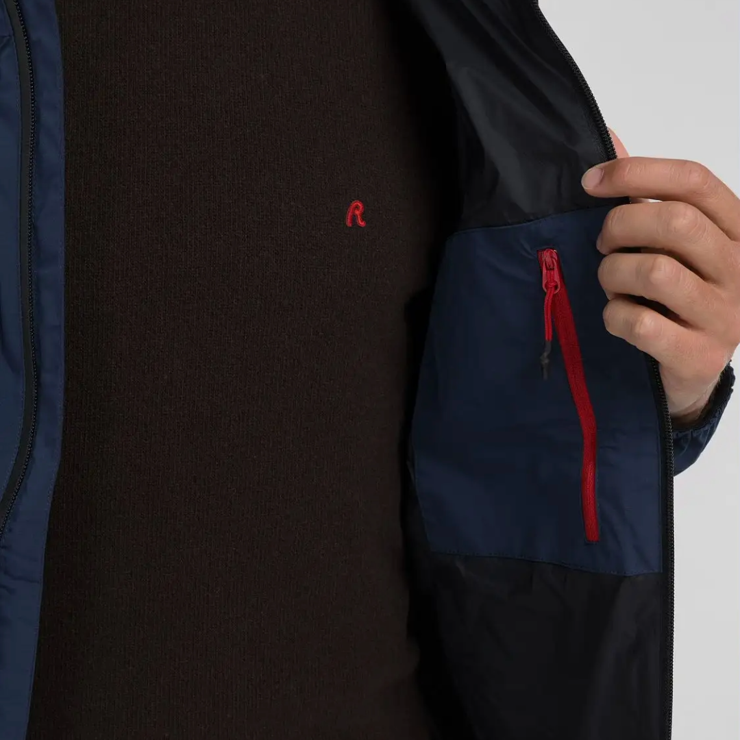 Replay Hooded Jacket - Dark Blue