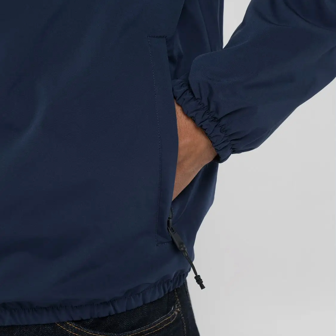 Replay Hooded Jacket - Dark Blue