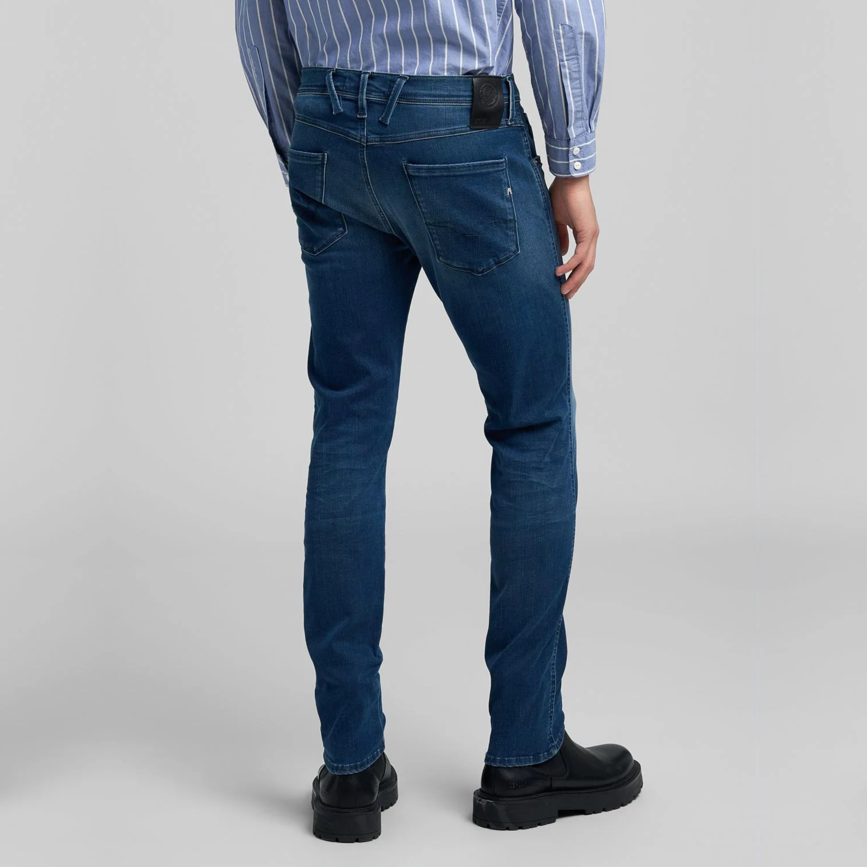 Replay Anbass Slim Fit Jeans - Dark Blue