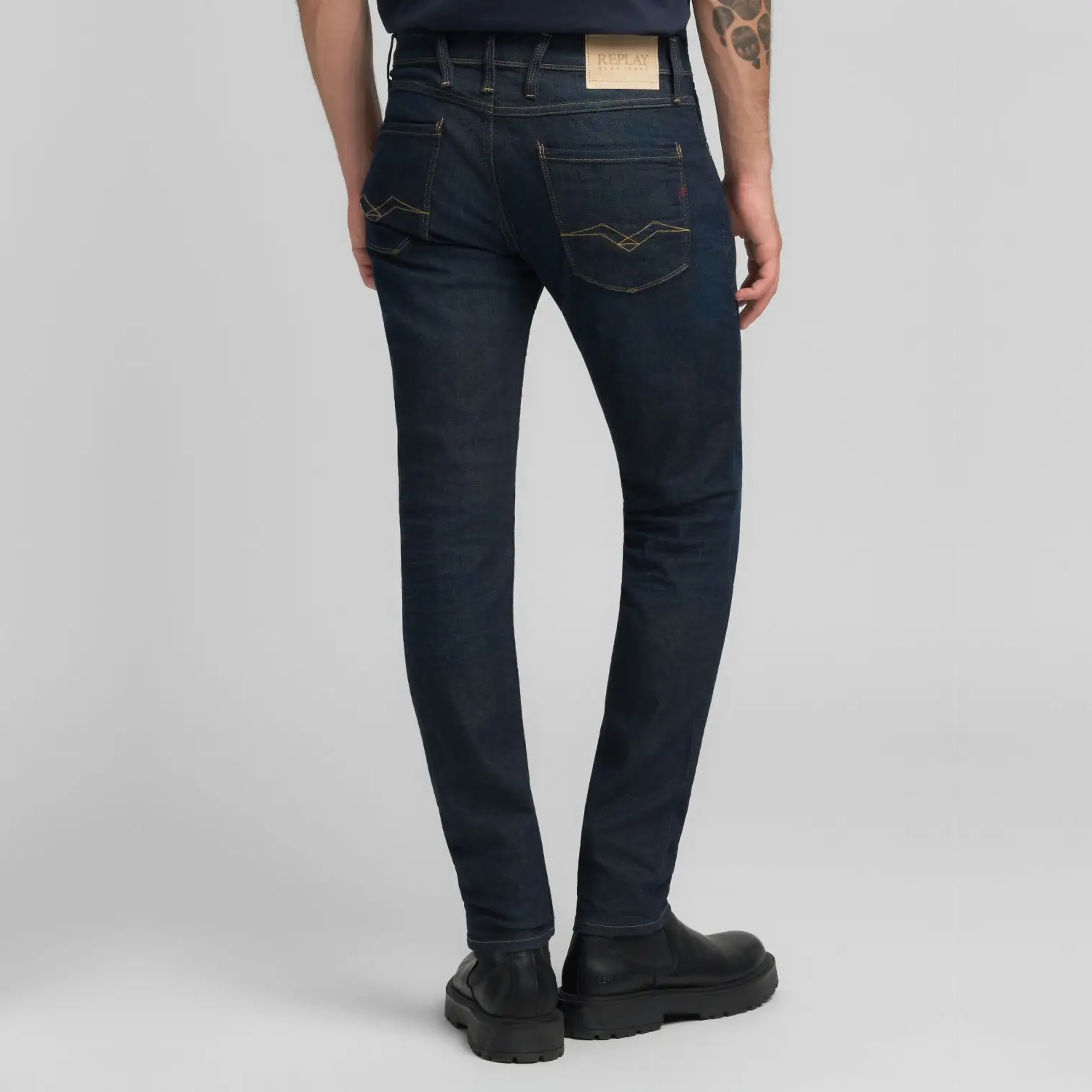Replay Anbass Slim Fit Jeans - Denim Blue