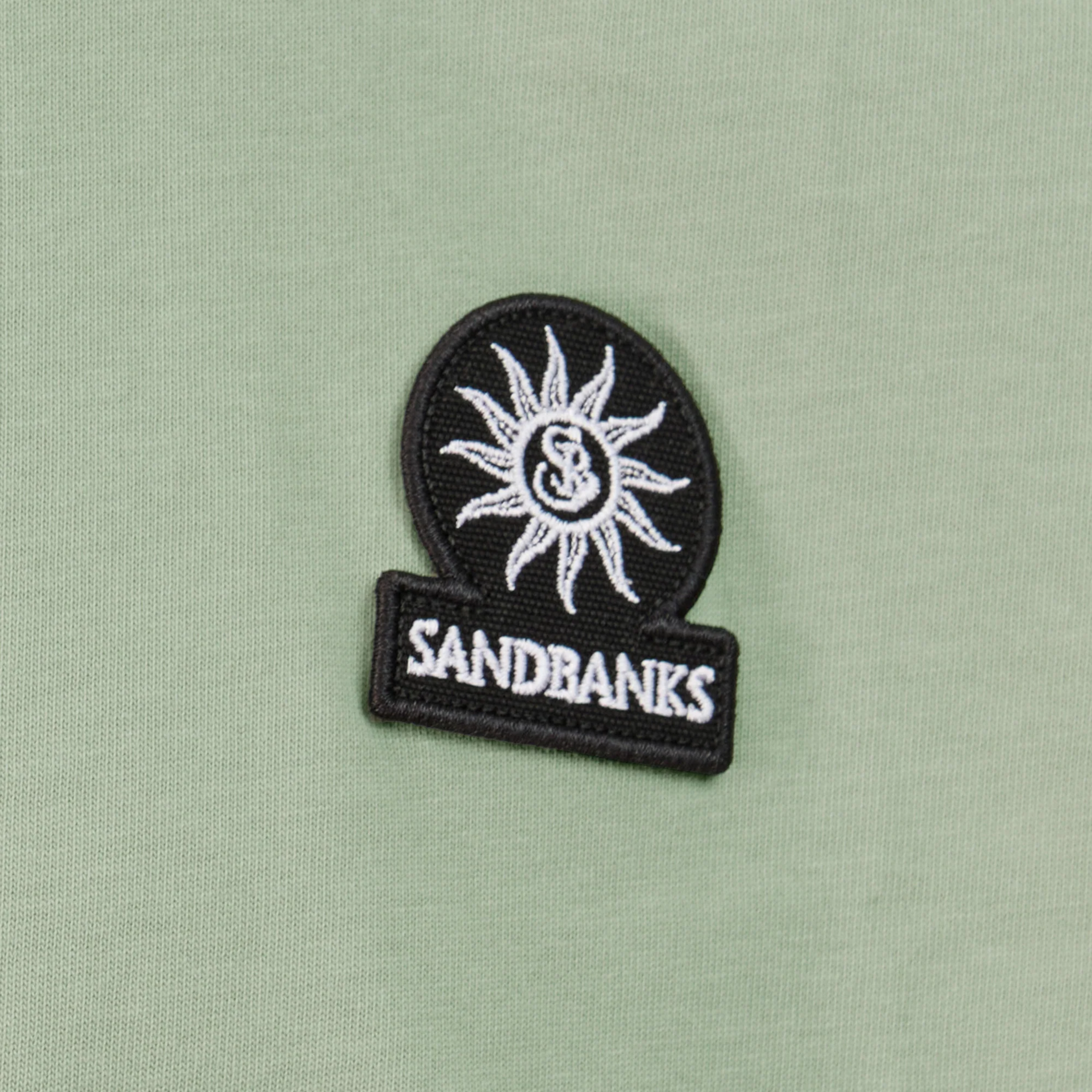 Sandbanks Double Jersey Collegiate T-Shirt - Sage