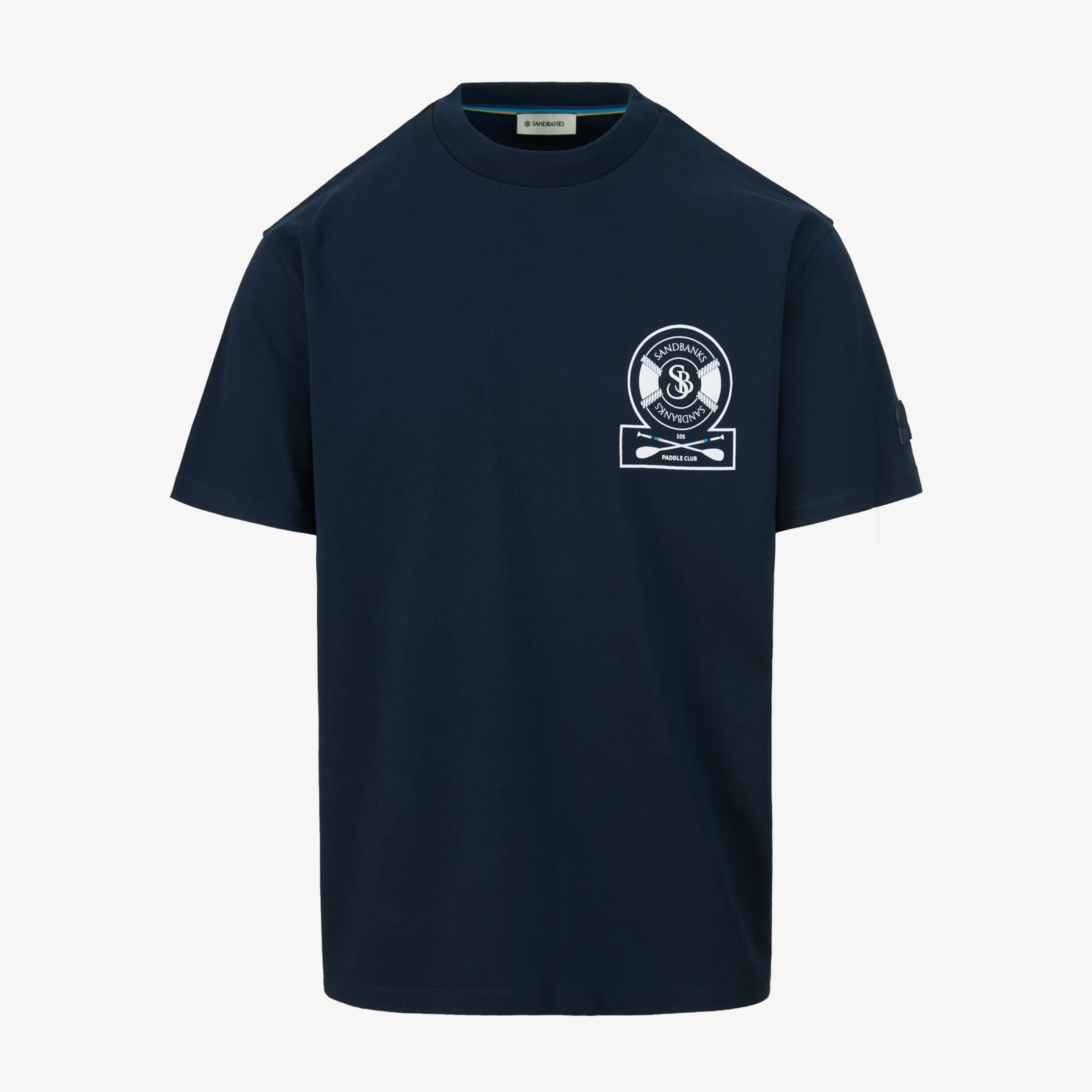 Sandbanks Paddle Club T Shirt - Navy