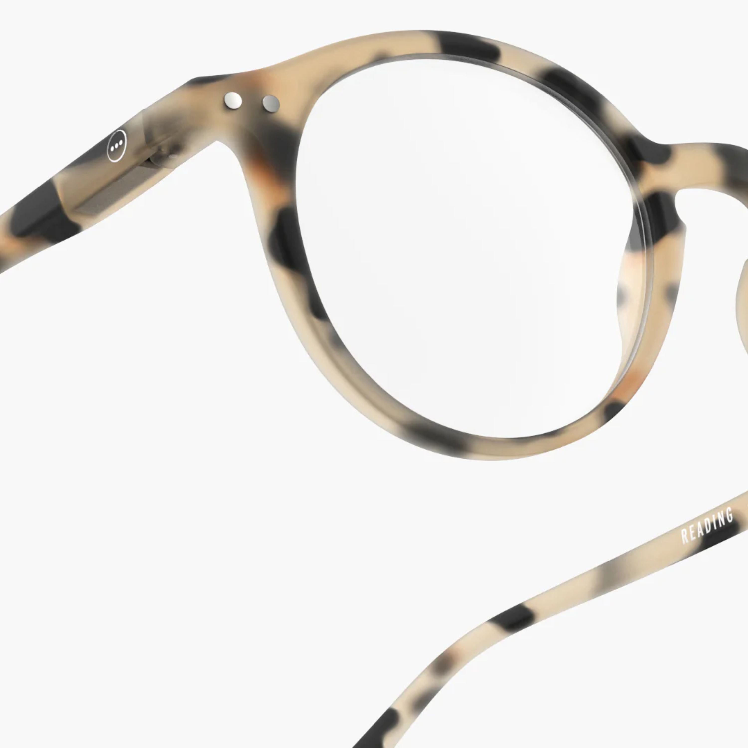 Izipizi #D Reading Glasses - Light Tortoise