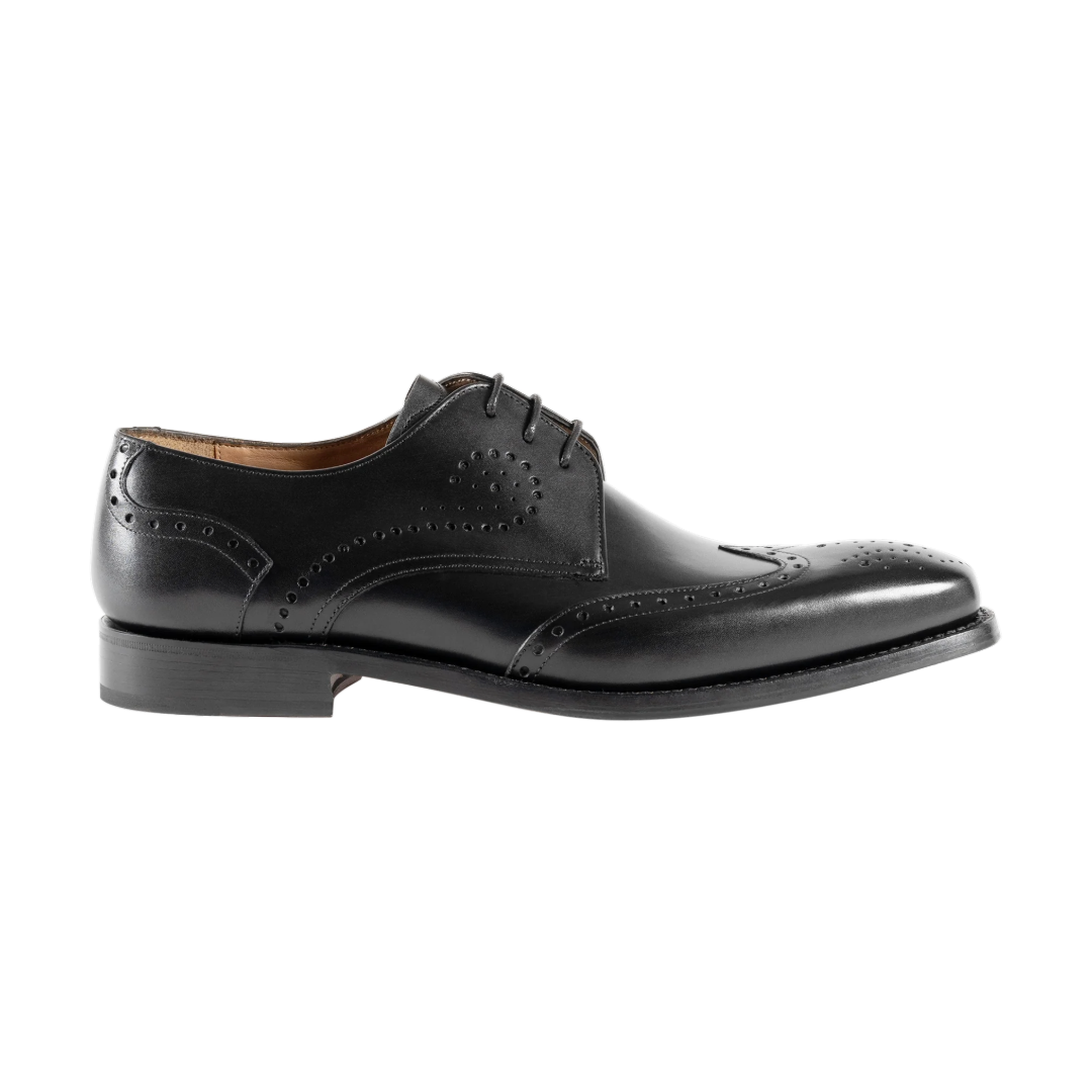 Barker George Shoes - Black Calf