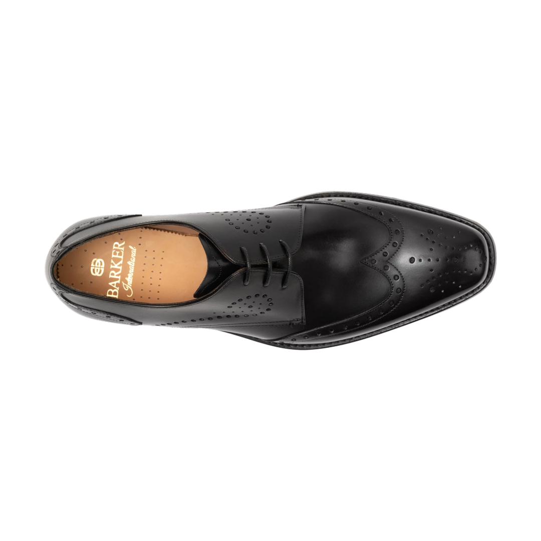 Barker George Shoes - Black Calf