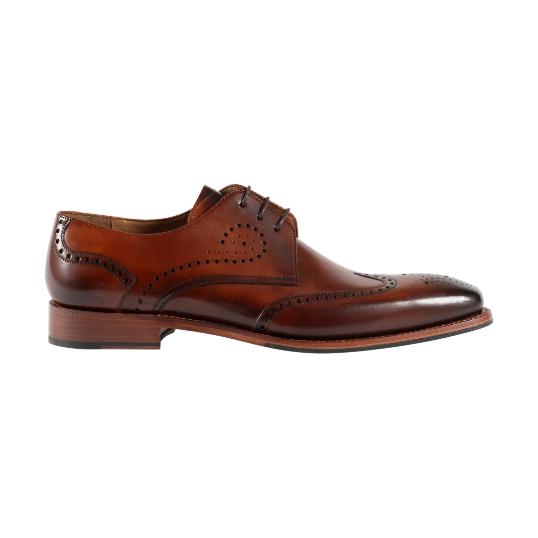 Barker George Shoes - Brown Hand Patina