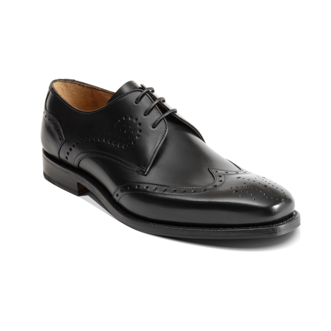 Barker George Shoes - Black Calf