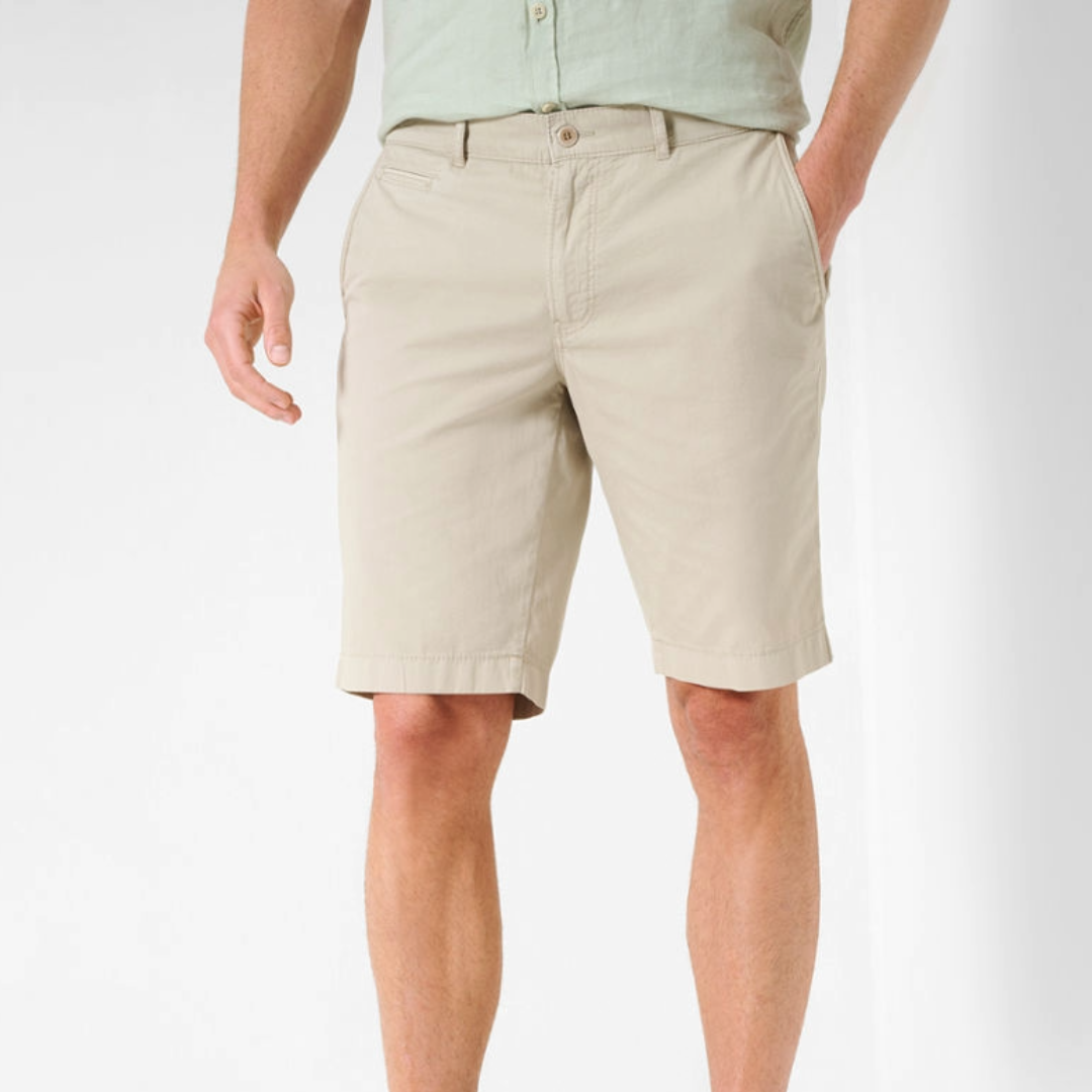 Brax Bari Shorts - Linen Beige