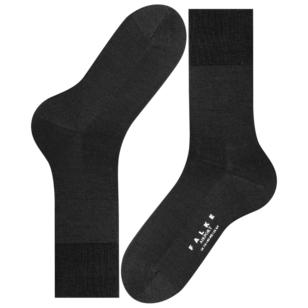 Falke Airport Socks - Black
