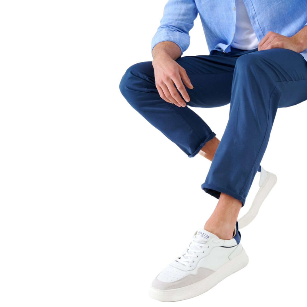 Brax Fabio Ultralight Chinos - Mid Blue