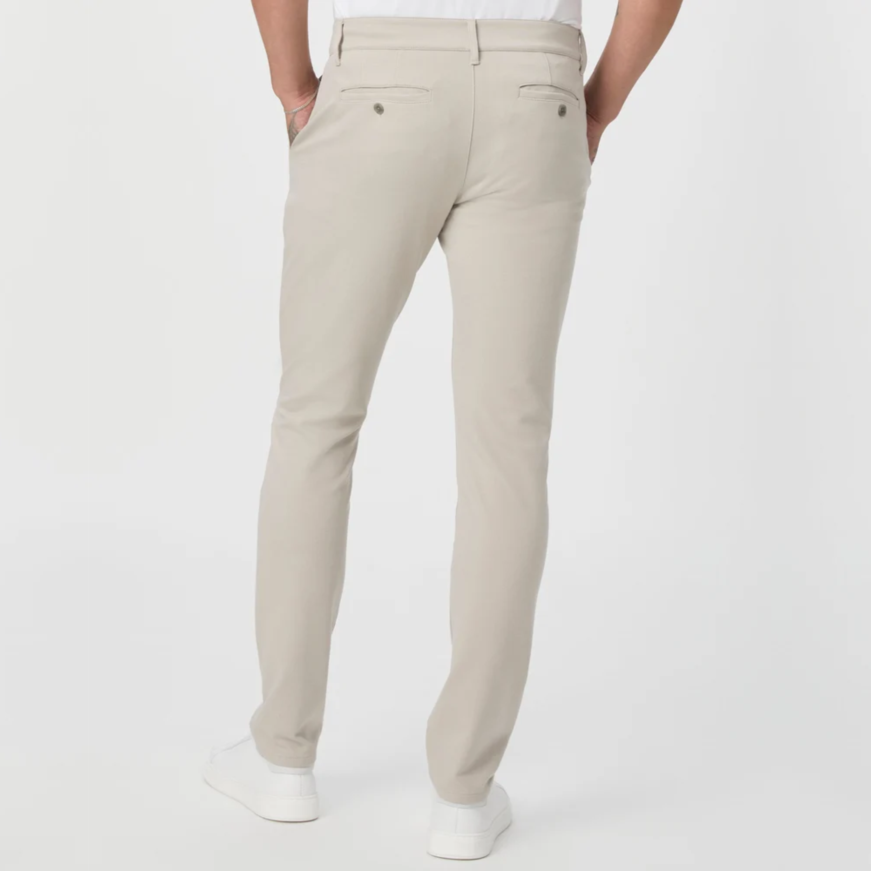 Paige Stafford Trouser - Fresh Oyster