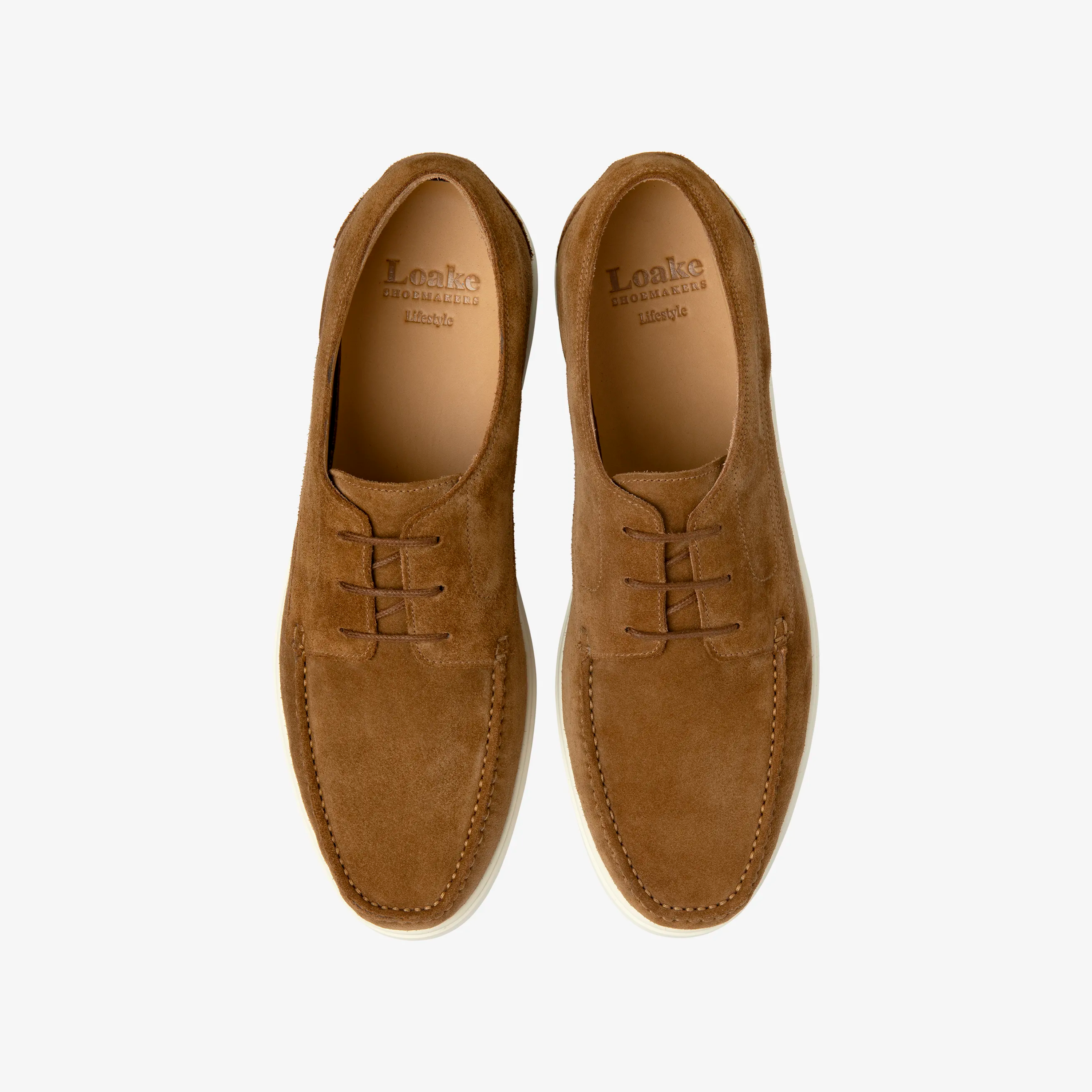 Loake Sardinia Boat Shoes - Chestnut