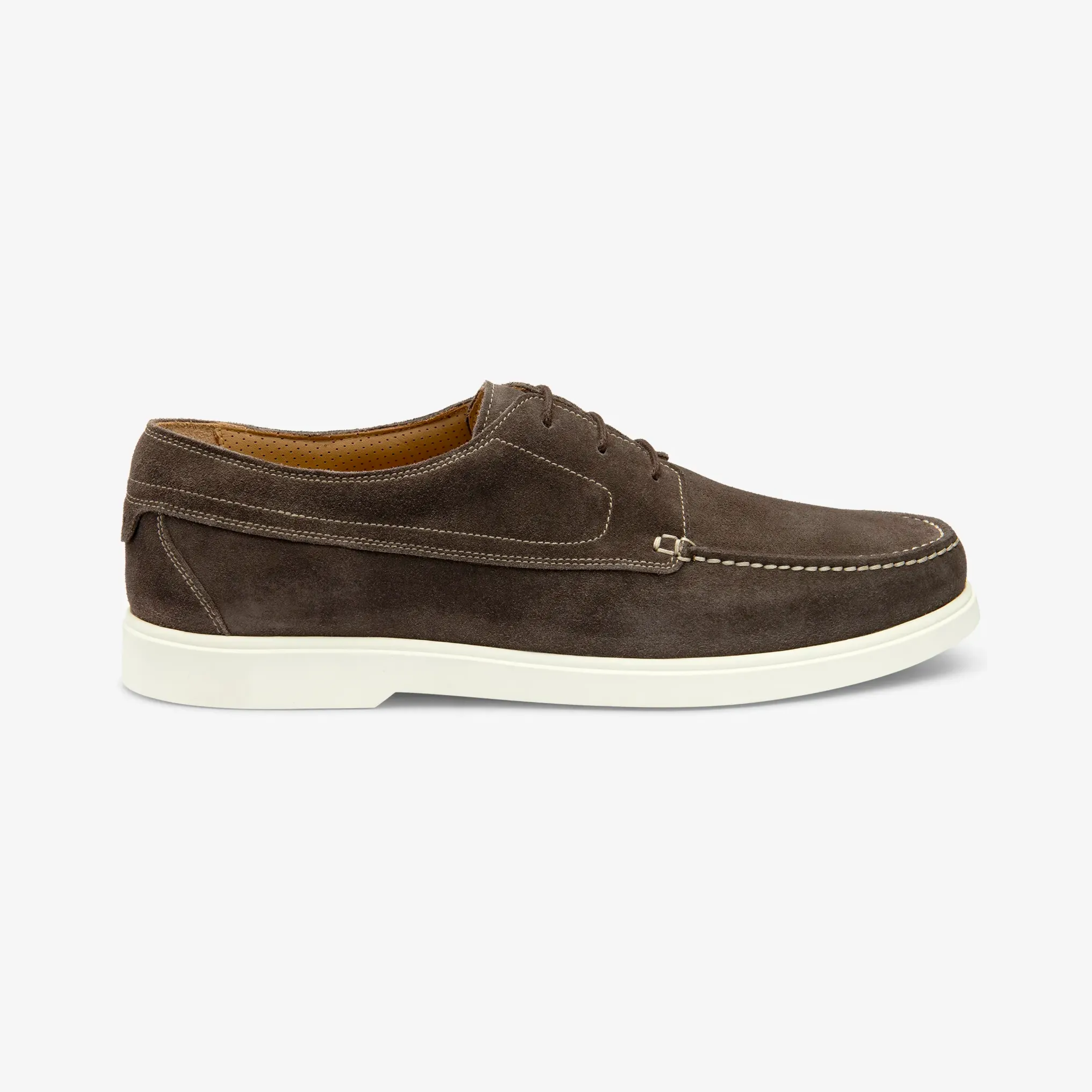 Loake Sardinia Boat Shoes - Anthracite