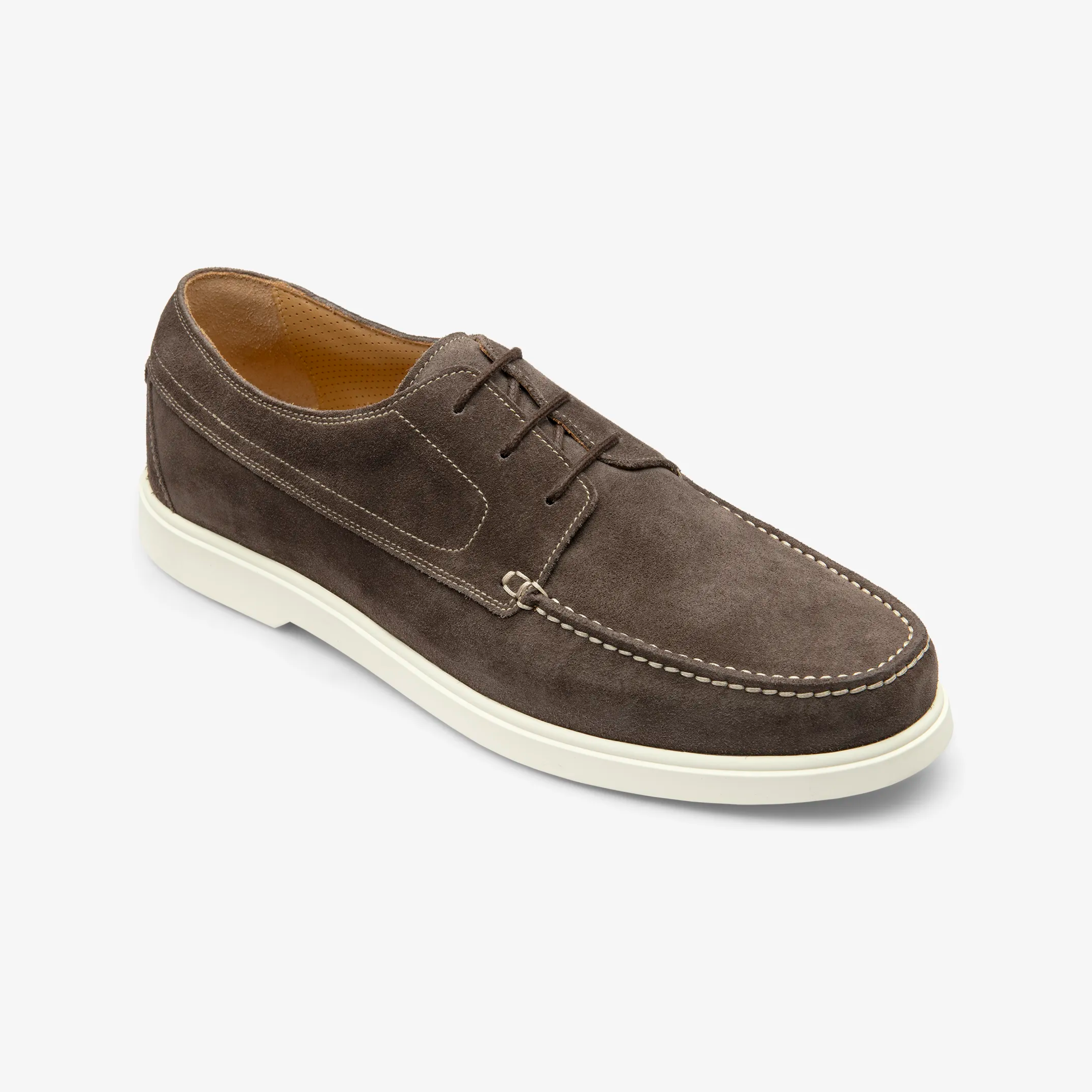 Loake Sardinia Boat Shoes - Anthracite