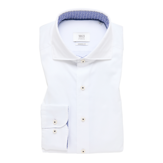 Eterna 1863 Soft Tailored Shirt - Off White