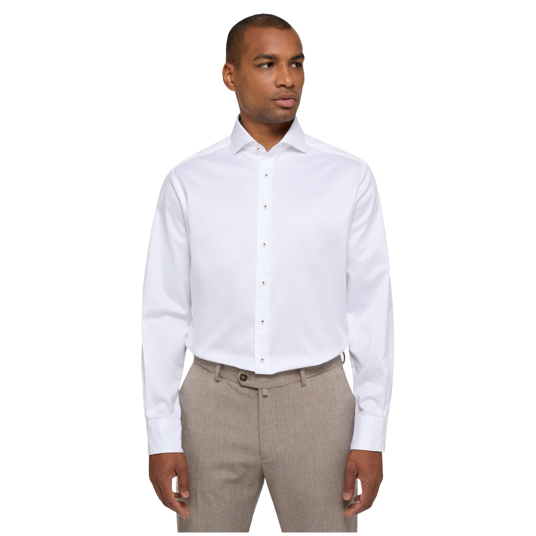 Eterna 1863 Soft Tailored Shirt - Off White