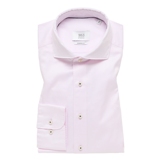 Eterna 1863 Soft Tailored Shirt - Pink