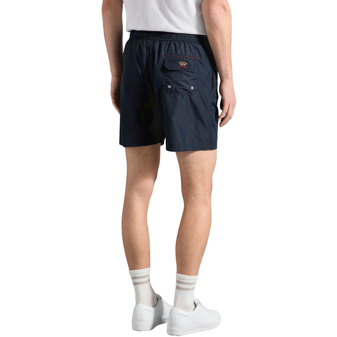 Paul & Shark Logo Swim Shorts - Navy