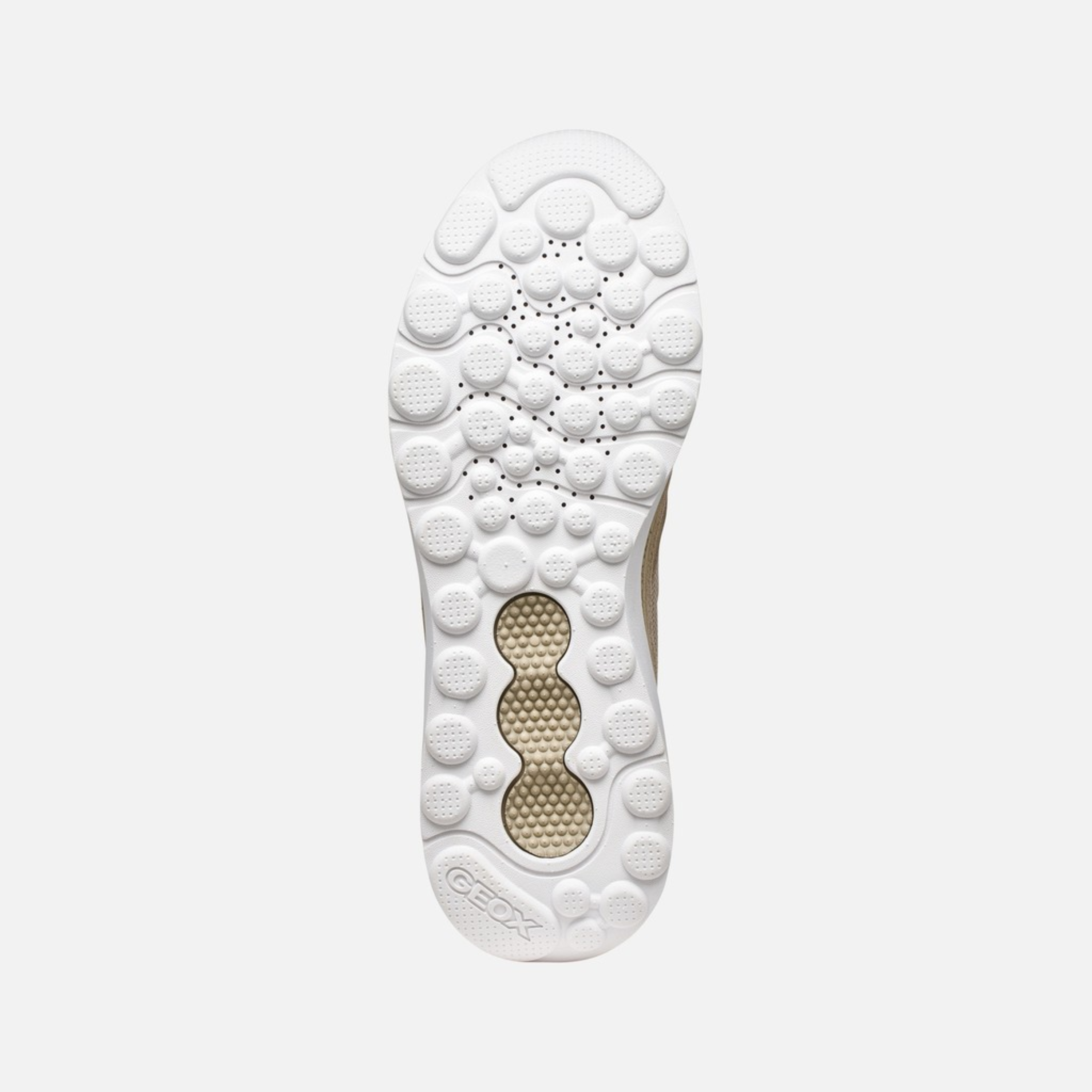 Geox Spherica Actif X1 Low Top Trainers - Sand