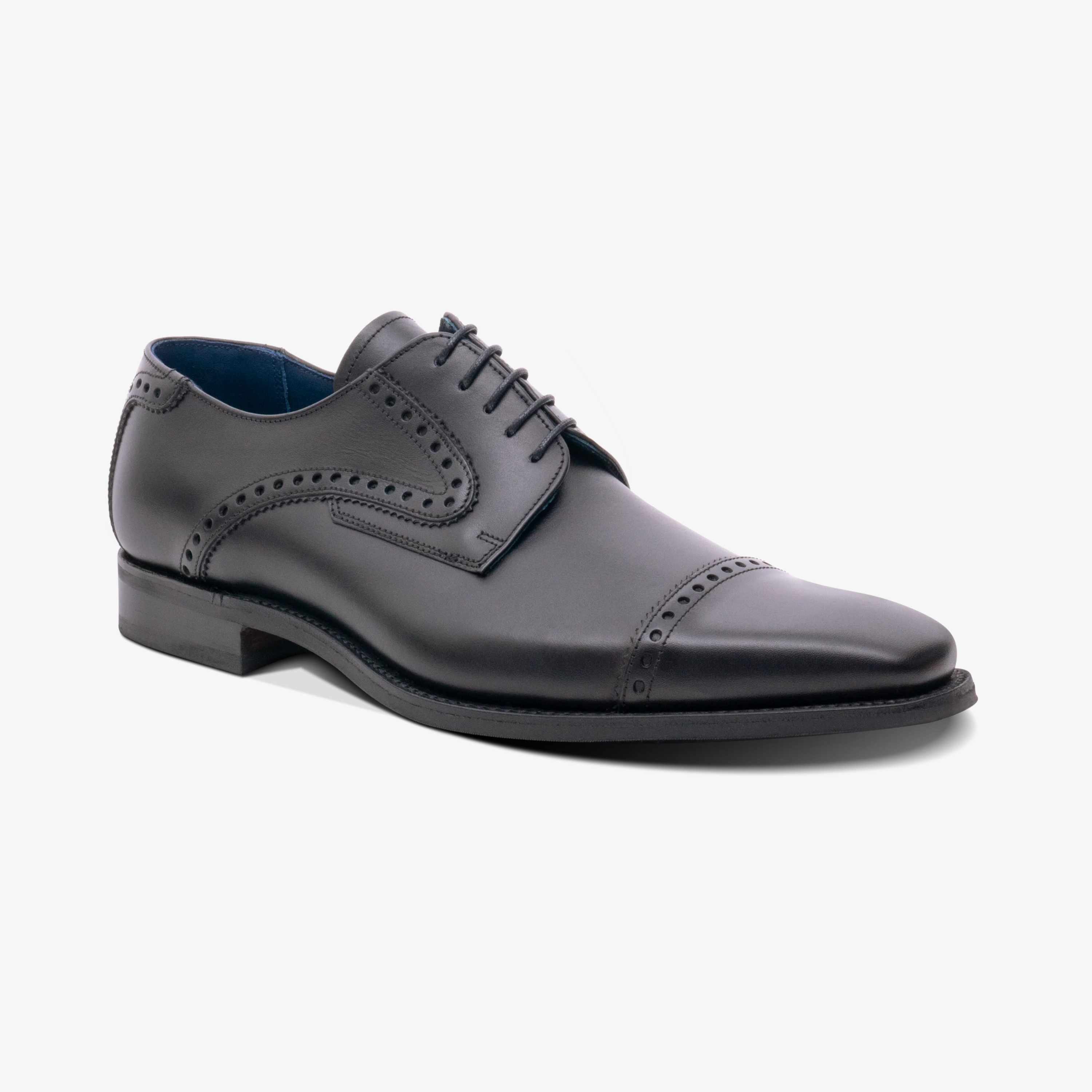 Barker Stewart Shoes - Black Calf