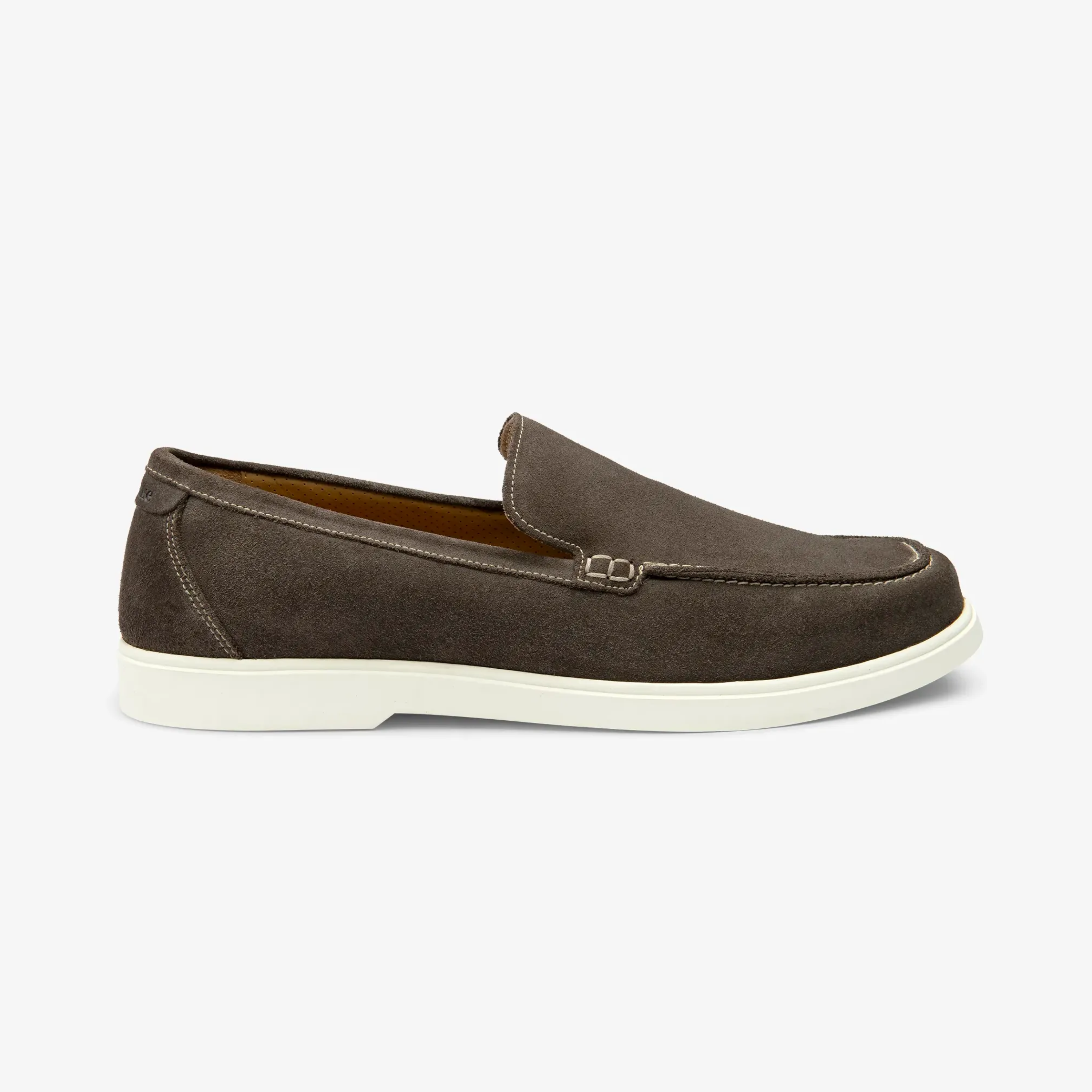 Loake Tuscany Suede Loafer - Anthracite
