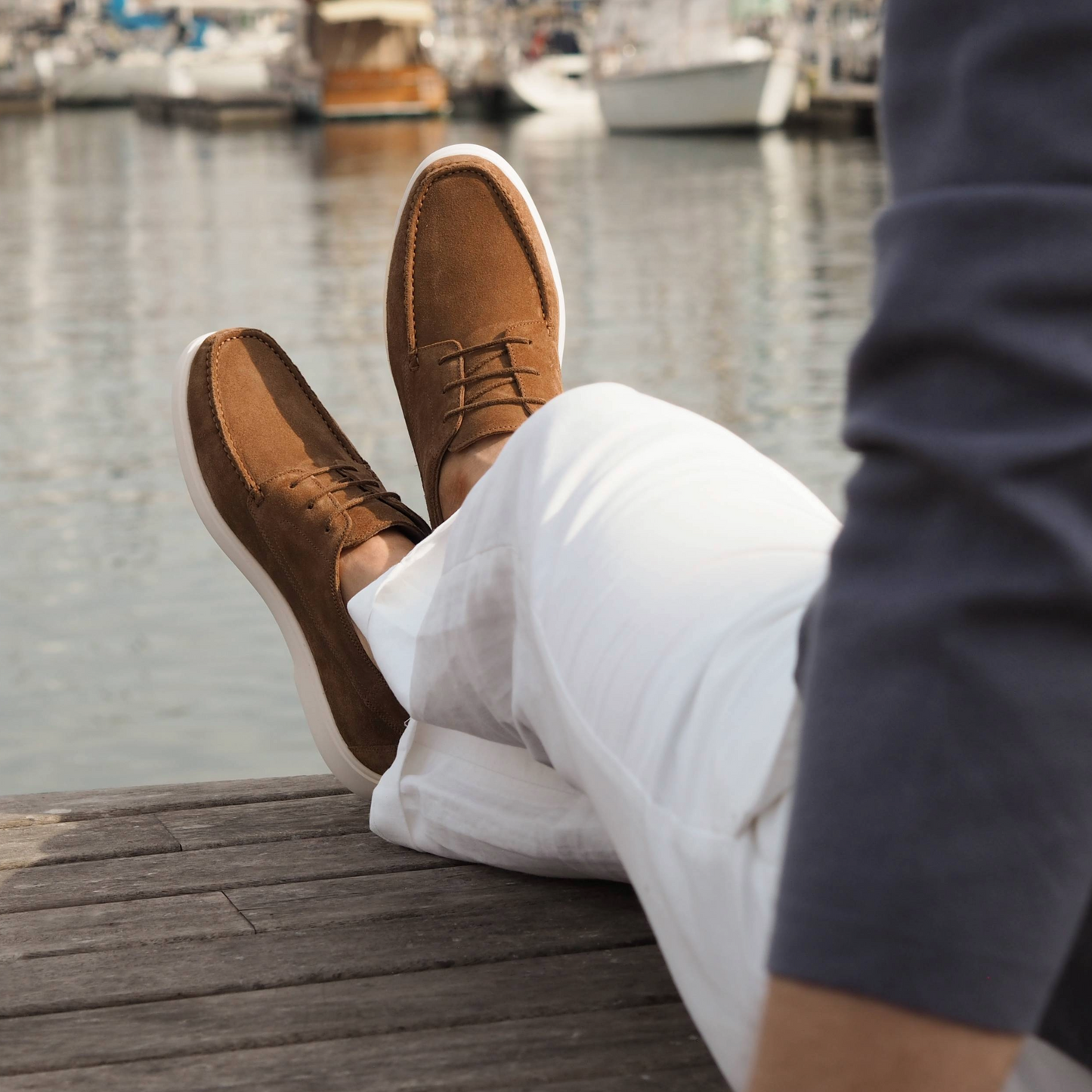 Loake Sardinia Boat Shoes - Chestnut